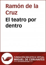 Libro El teatro por dentro, autor Biblioteca Miguel de Cervantes