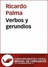 Libro Verbos y gerundios, autor Biblioteca Miguel de Cervantes