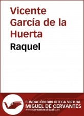 Libro Raquel, autor Biblioteca Miguel de Cervantes