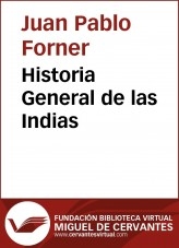 Libro Historia General de las Indias, autor Biblioteca Miguel de Cervantes