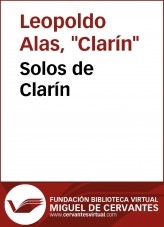 Libro Solos de Clarín, autor Biblioteca Miguel de Cervantes