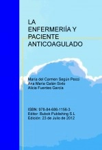 Libro La enfermería y el paciente anticoagulado, autor maria del carmen segun pecci