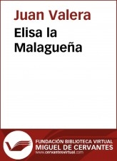 Libro Elisa la Malagueña, autor Biblioteca Miguel de Cervantes