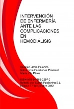 Libro INTERVENCIÓN DE ENFERMERÍA ANTE LAS COMPLICACIONES EN HEMODIÁLISIS, autor nataliagapa