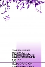 Libro PAPEL DE LA ENFERMERIA EN LA EXPLORACION FUNCIONAL DEL PACIENTE, autor VANESSA JIMENEZ HERNANDEZ