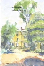 Libro Hojas de calendario, autor Pedro Casas Serra