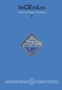 beCEroLes. Lletres de llengua i literatura, V (2012)