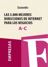Libro Sectores A-C - Las 5.000 mejores direcciones de internet para los negocios., autor Expansión 