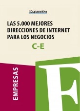 Libro Sectores C-E - Las 5.000 mejores direcciones de internet para los negocios., autor Expansión 