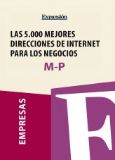 Libro Sectores M-P - Las 5.000 mejores direcciones de internet para los negocios., autor Expansión 