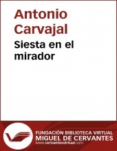 Libro Siesta en el mirador, autor Biblioteca Miguel de Cervantes