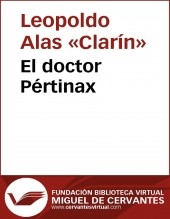 Libro El doctor Pértinax, autor Biblioteca Miguel de Cervantes