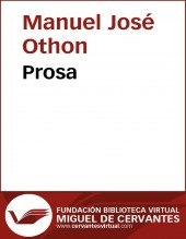 Libro Prosa, autor Biblioteca Miguel de Cervantes