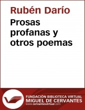 Libro Prosas profanas y otros poemas, autor Biblioteca Miguel de Cervantes