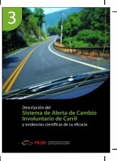 Sistema de alerta de cambio involuntario de carril. Resumen 3ª Evidencia Científica