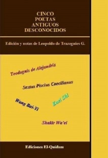 CINCO POETAS ANTIGUOS DESCONOCIDOS