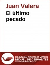 Libro El último pecado, autor Biblioteca Miguel de Cervantes