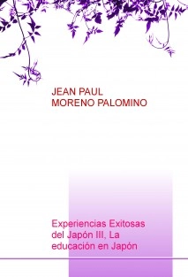 Experiencias Exitosas del Japón III, La educación en Japón