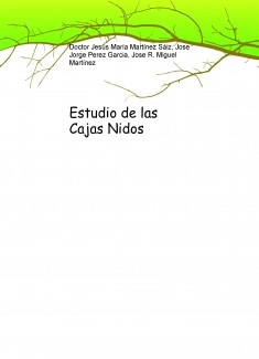 Estudio de la Cajas Nidos