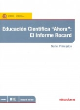 Libro Educación científica "Ahora" : el informe Rocard, autor Ministerio de Educación y Formación Profesional