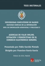 Libro Agencias de viaje online, situación y perspectivas en el comercio electrónico español, autor ICONO14 Asociación científica de Comunicación y Nuevas