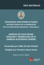 Libro Agencias de viaje online, situación y perspectivas en el comercio electrónico español, autor ICONO14 Asociación científica de Comunicación y Nuevas