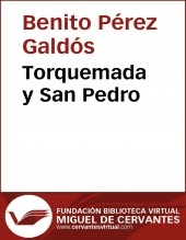 Libro Torquemada y San Pedro, autor Biblioteca Miguel de Cervantes