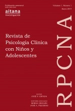 Libro Revista de Psicología Clínica con Niños y Adolescentes- Vol. 1, Nº 1, autor REVISTA DE PSICOLOGÍA CLÍNIC 