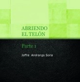 Libro ABRIENDO EL TELÓN, autor joffre