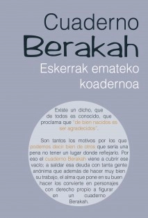 Cuaderno Berakah edición Euskadi