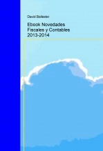 Libro Ebook Novedades Fiscales y Contables 2013-2014, autor davidballester