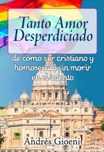 Libro Tanto amor desperdiciado, de como ser cristiano y homosexual sin morir en el intento, autor andresitoargentino