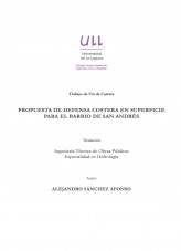 Libro PROPUESTA DE DEFENSA COSTERA EN SUPERFICIE, autor Alejandro Sánchez Afonso