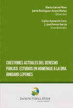 Libro Cuestiones actuales del Derecho Público. Estudios en homenaje a la Dra. Irmgard Lepenies, autor Grupo de Investigación Derecho Público Global (UDC)