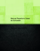 Libro Manual Repertorio Sales de Schüssler, autor giseterapias