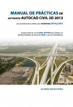 Libro MANUAL DE PRÁCTICAS DE AUTODESK AUTOCAD CIVIL 3D 2013, autor Alejandro Sánchez Afonso