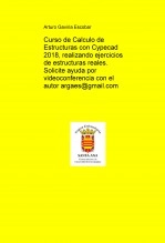 Libro Curso de cálculo estructural con cypecad 2018 realizando ejercicios de estructuras reales, autor Carlos Arturo Gaviria Escobar