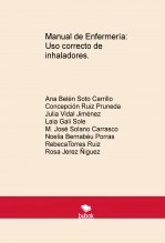 Libro MANUAL DE ENFERMERÍA: USO CORRECTO DE INHALADORES., autor ana belen soto carrillo