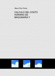 CALCULO DEL COSTO HORARIO DE MAQUINARIA Y