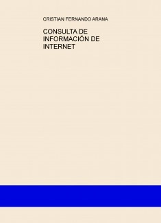 CONSULTA DE INFORMACIÓN DE INTERNET
