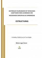 Libro MATERIALES PLURILÍNGÜES DE TECNOLOGÍA ADAPTADOS PARA ALUMNADO CON NECESIDADES ESPECÍFICAS DE APRENDIZAJE. ESTRUCTURAS, autor milapon