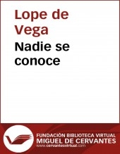 Libro Nadie se conoce, autor Biblioteca Miguel de Cervantes