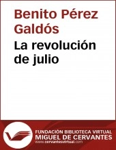 Libro La revolución de julio, autor Biblioteca Miguel de Cervantes