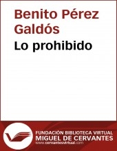 Libro Lo prohibido, autor Biblioteca Miguel de Cervantes