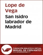Libro San Isidro labrador de Madrid, autor Biblioteca Miguel de Cervantes