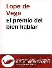 Libro El premio del bien hablar, autor Biblioteca Miguel de Cervantes