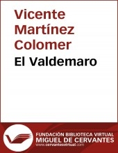Libro El Valdemaro, autor Biblioteca Miguel de Cervantes