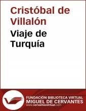 Libro Viaje de Turquía, autor Biblioteca Miguel de Cervantes