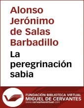 Libro La peregrinación sabia, autor Biblioteca Miguel de Cervantes