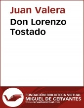 Libro Don Lorenzo Tostado, autor Biblioteca Miguel de Cervantes